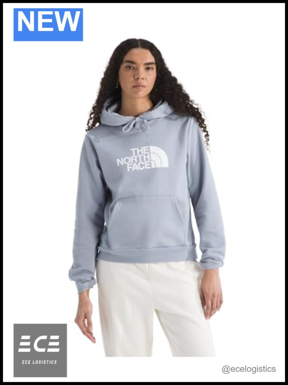 Womens Half Dome Hoodie Pullover Sweatshirt With Hood Drawcord Pocket